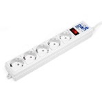 Сетевой фильтр Powercube SPG-B-10-WHITE 3 м, 5 розеток, белый, коробка, фото3