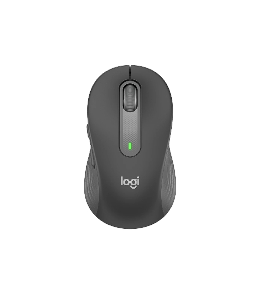 Мышь беспроводная Logitech Signature M650 L черный, 4000 dpi, радиоканал, Bluetooth, USB, кнопки - 5