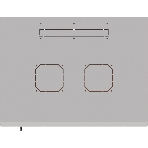 Шкаф коммутационный Suprlan (05-1060) настенный 6U 600x350 мм пер. дв. стекл направл. под закл. гайки 70 кг RAL 7035 285 мм 13.3 кг 360 мм, фото11