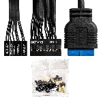 Компьютерный корпус Miditower ExeGate AA-443U-AA400 (ATX, AA400 8 см, 2*USB+1*USB 3.0+HD Audio, черный), фото3