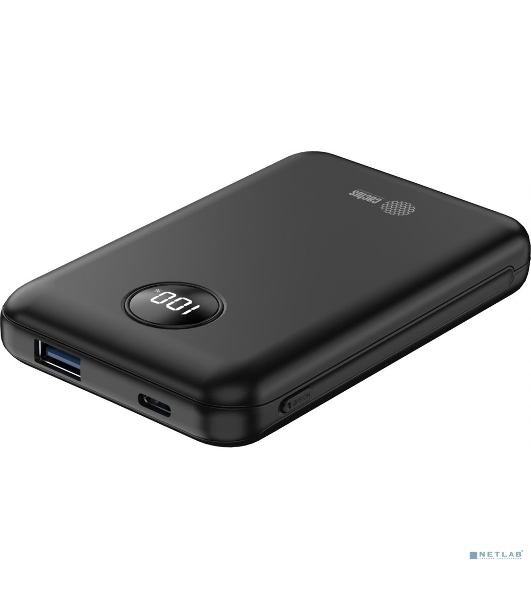 Портативный аккумулятор Cactus CS-PBFSOA-10000 10000mAh 22.5W 4.5A USB-A/USB-C черный