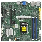 Материнская плата Supermicro X12SCZ-F-B Socket LGA1200 Intel W480E 4DDR4 ECC/DDR4 MicroATX, фото4
