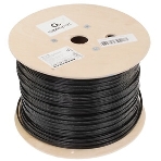 Кабель Cablexpert UPC-5051E-4-CU-OUTR, UTP outdoor 4x2x0.51 на тросу, медный, кат.5e, однож., 305м, coil, черный, фото3
