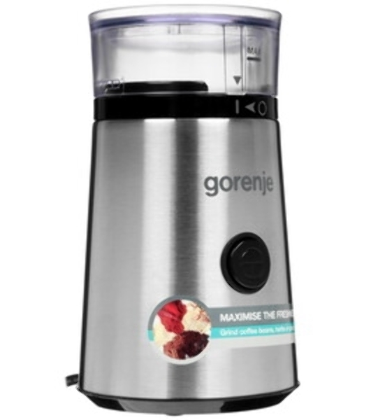 Кофемолка Gorenje SMK150E 150Вт сист.помол.:одинарный нож вместим.:60гр серебристый