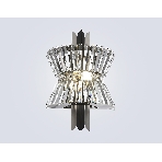 Настенный светильник Ambrella light LH41032/2 BK/CL черный/прозрачный E14*2 max 40W 310*180*460, фото6