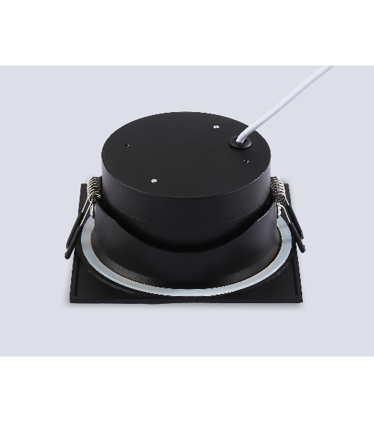 Светильник Ambrella light TN6657 BK черный IP44 GX53 110*110*48