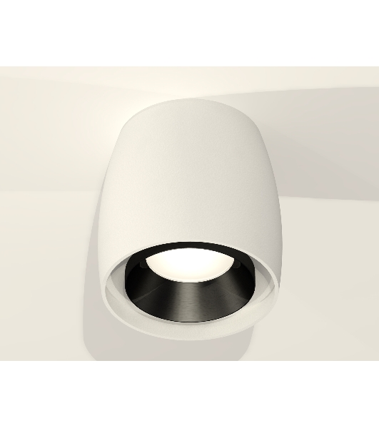 Светильник Ambrella Light XS1141002 SWH/PBK белый песок/черный полированный MR16 GU5.3 (C1141, N7031)