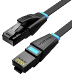 Патч-корд Vention прямой UTP cat.6, RJ45 - 5м. плоский черный, фото4