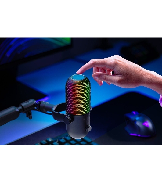 Микрофон Razer Seiren V3 Chroma - черный/Razer Seiren V3 Chroma - черный