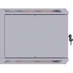 Шкаф коммутационный Suprlan (05-1060) настенный 6U 600x350 мм пер. дв. стекл направл. под закл. гайки 70 кг RAL 7035 285 мм 13.3 кг 360 мм, фото10