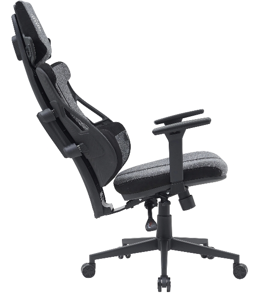 Кресло Cactus CS-CHR-DUO-GYBK серый, экокожа
