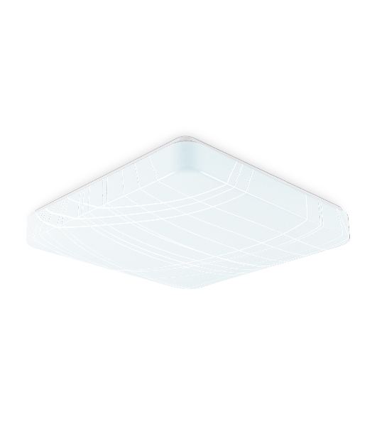 Потолочный светодиодный светильник Ambrella light FZ1151 WH белый 24W 6400K 330*330*80 (Без ПДУ)
