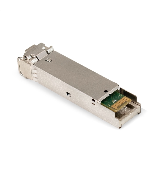 Трансивер SFP EXT-1G-MM850-LC2-550M (1000Base-SX для многомодового оптического кабеля, 1,25 Гбит/с, Tx:850/Rx:850 нм, до 550 м, разъем Duplex LC)