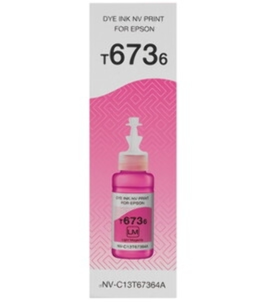 Чернила NVPrint T6736 (NV-C13T67364A) для аппаратов Epson (70 мл) Light Magenta (в коробке) совместимые