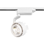 Трековый однофазный светодиодный светильник Ambrella light GL6104 WH белый LED 20W 4200K 24°, фото3