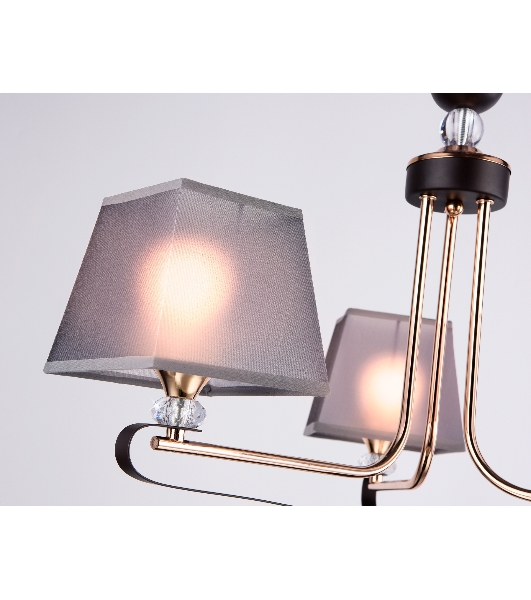 Светильник Ambrella light TR4614/3 CF/FGD кофе/золото E27/3 max 40W D640*800