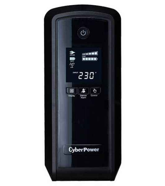 Источник бесперебойного питания CyberPower CP900EPFCLCD 900 ВА/540 Вт/6 х CEE 7 (евророзетка)