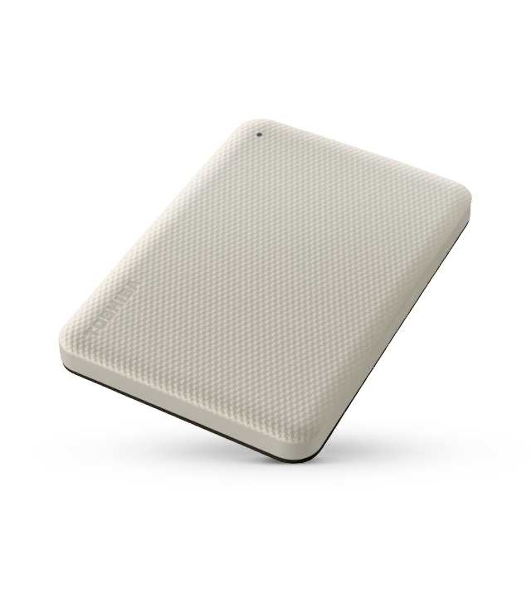 Внешний HDD 2.5' Toshiba Canvio Advance, 1TB, USB 3.2 Gen 1 Type-A, 5400 rpm, белый