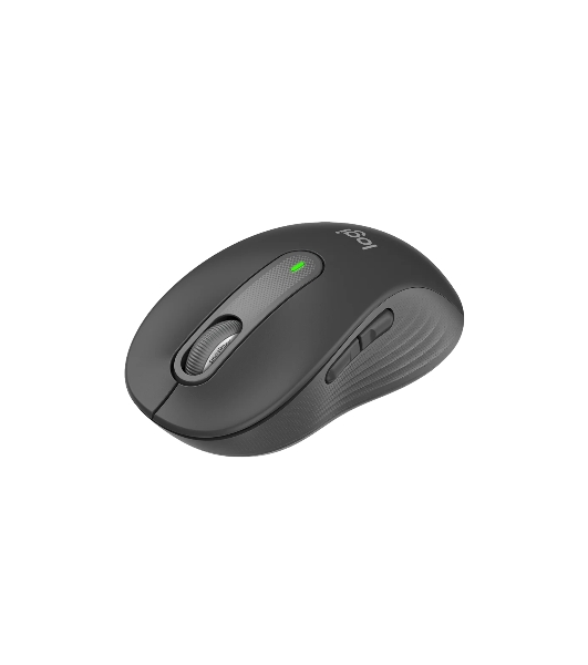 Мышь беспроводная Logitech Signature M650 L черный, 4000 dpi, радиоканал, Bluetooth, USB, кнопки - 5