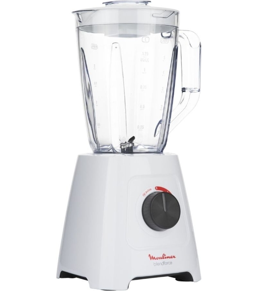 Блендер стационарный Moulinex LM420110 400 Вт, белый