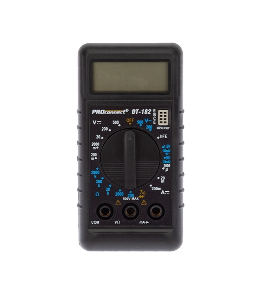 Портативный мультиметр PROconnect М-182 (DT-182)