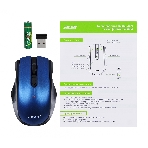Мышь беспроводная Acer OMR031 черный/синий, 1600 dpi, радиоканал, USB, кнопки - 4, фото13