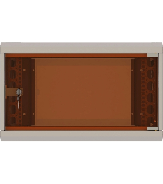 Шкаф коммутационный Suprlan (05-1060) настенный 6U 600x350 мм пер. дв. стекл направл. под закл. гайки 70 кг RAL 7035 285 мм 13.3 кг 360 мм