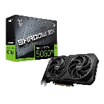 Видеокарта MSI RTX 5060 Ti 16G SHADOW 2X OC PLUS, NVIDIA RTX 5060 Ti, 16 ГБ GDDR7, 128 бит, PCI-e 5.0, 1xHDMI, 3xDP, 2617 МГц, фото10