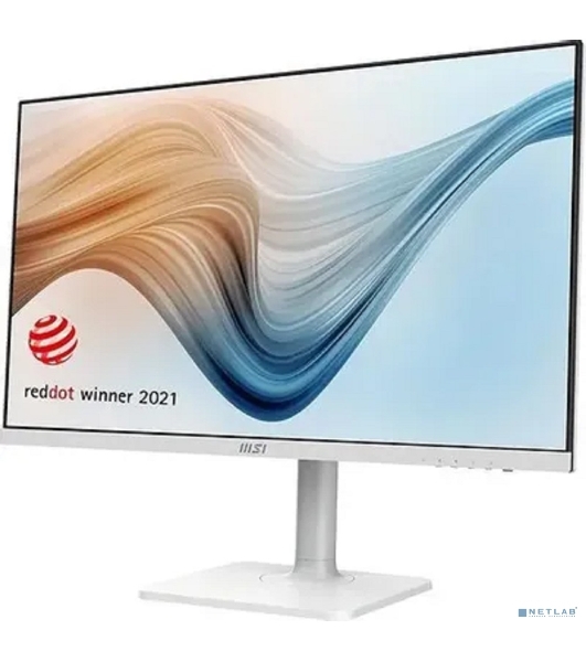 Монитор 27' MSI Modern MD272XPW IPS 1920x1080, 100 Гц, 4 мс, 16:9, 300 кд/м², HDMI 1.4b, DP, USB-C, динамики, HDR10, белый