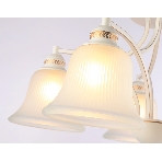 Светильник Ambrella light TR3050/5 WH/GD/FR белый/золото/белый матовый E27/5 max 40W D630*320, фото 1