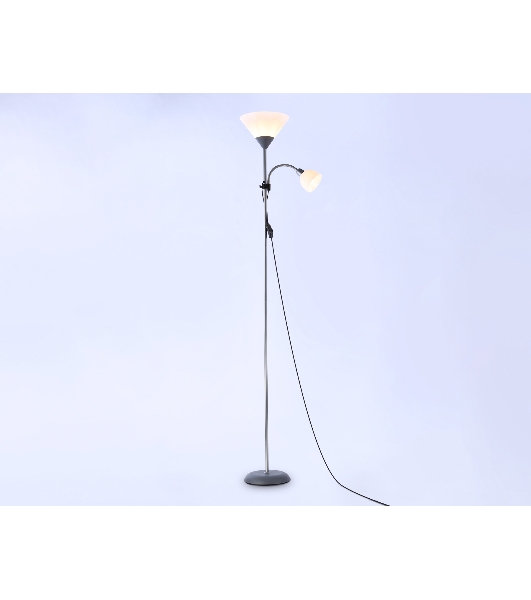 Светильник Ambrella light TR97626/2 SL серебро E27+E14 max 40W D245/100*1770