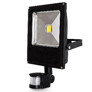 Прожектор GLANZEN FAD-0013-50 светодиодный c датчиком движения 50Вт 6000 к sip