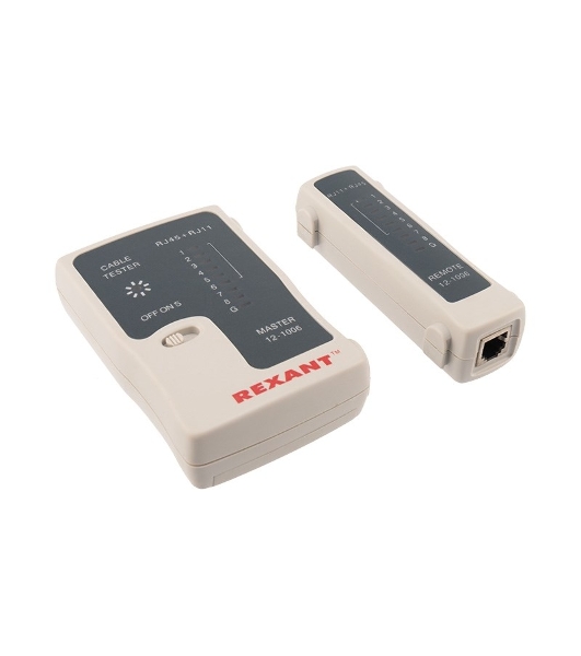 Тестер кабеля Rexant RJ-45+RJ-11 468