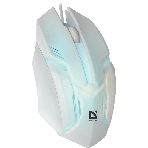 Мышь проводная Defender Cyber MB-560L белый, 1200 dpi, USB, кнопки - 3, фото23