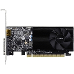 Видеокарта Gigabyte GV-N1030D4-2GL NVidia GeForce GT 1030, 2Gb DDR4/64-bit, PCI-Ex16 3.0, DVI-Dx1, HDMI2.0bx1, LP, 2-slot cooler, Retail, фото3