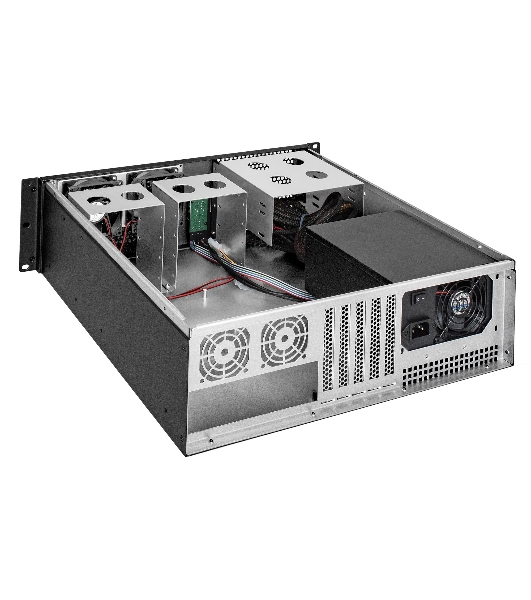 Серверный корпус ExeGate Pro EX293184RUS 3U390-08 (RM 19', высота 3U, глубина 390, БП 500RADS, USB)