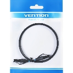 Патч-корд Vention прямой UTP cat.6, RJ45 - 5м. плоский черный, фото 1