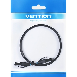 Патч-корд Vention прямой UTP cat.6, RJ45 - 5м. плоский черный