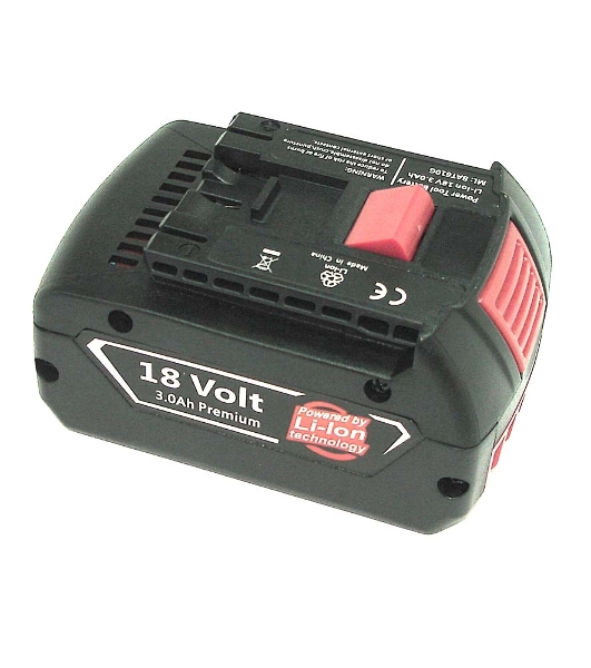 Аккумулятор для Bosch (p/n: 2607336091, 2607336092, 2607336170, BAT609, BAT618), 3.0Ah 18V