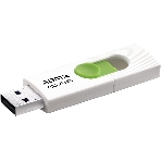 Флешка USB ADATA UV320 (AUV320-128G-RWHGN), 128Gb, USB 3.2 Gen1, R/W 100/30, белый/зеленый, фото3