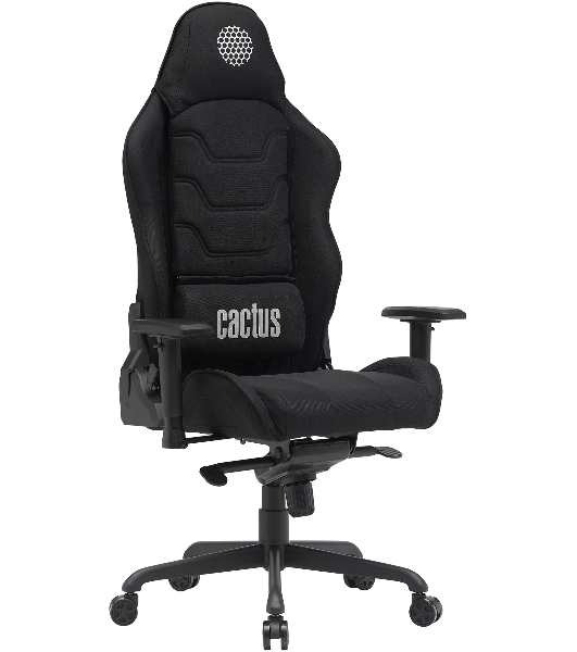 Кресло Cactus CS-CHR-MC04-BBK черный, экокожа