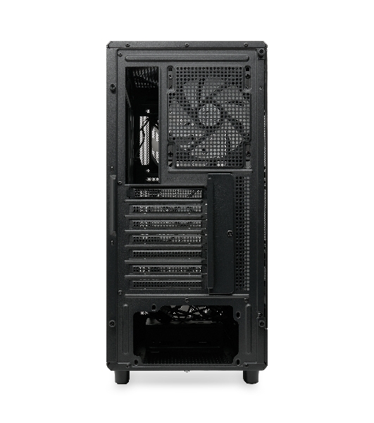 Компьютерный корпус HSPD M510, Mesh Mid Tower, черный, TG, 0.5 SPCC, 4x120мм ARGB ATX, mATX, mITX 180/280/160мм 1x2.5', 1x3.5', 7xPCI 2xUSB-A 3.0 517x277x418мм