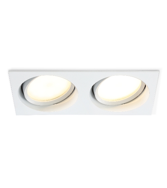 Светильник Ambrella light TN6659/2 WH белый IP44 GX53/2 220*110*48