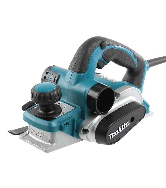 Рубанок Makita KP0810 850 Вт,16000 об\м, ширина-82мм, глуб-4мм, 3.2кг, кор, парал упор