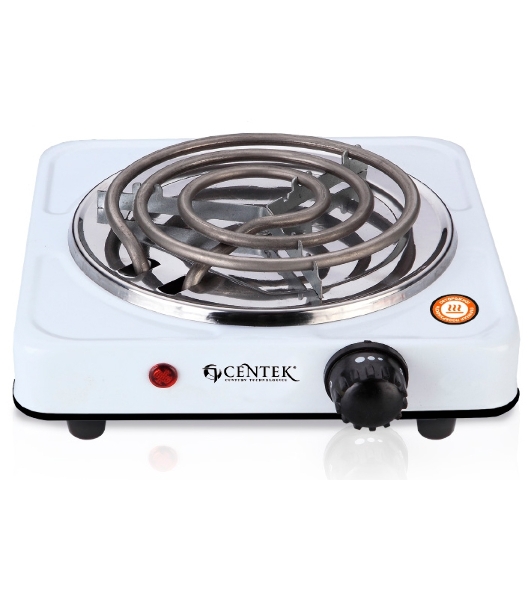 Плита настольная электрическая Centek CT-1508 белый