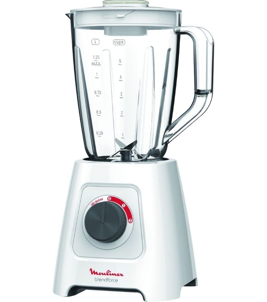 Блендер стационарный Moulinex LM420110 400 Вт, белый