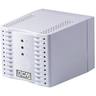  Стабилизатор напряжения Powercom Voltage Regulator, 2000VA, White, Schuko