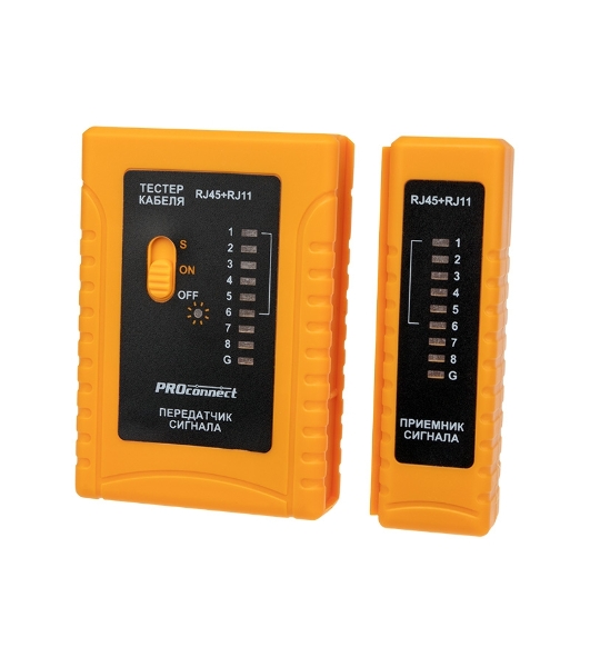Тестер кабеля PROconnect RJ-45+RJ-11 468