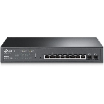 Коммутатор TP-Link JetStream 10-Port Gigabit Smart Switch with 8-Port PoE+, 8× Gigabit PoE+ Ports, 2× Gigabit SFP Slots, 802.3at/af, 150 W PoE Power, 1U 13-inch Rack-mountable Steel CaseIntegration with Omada SDN Controller, 802.1Q VLAN, STP/RSTP/MSTP, IGMP Snoopi, фото7