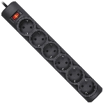 Сетевой фильтр Defender DFS 155/6 розеток/черный/5.0 м, фото3
